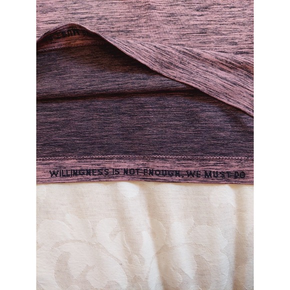 NEW! Rhone Men's Vapor Training SS Performance Shirt Pink Salt/Black Size S $78 - Picture 4 of 9